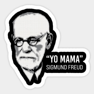 Sassy Siggy (Sigmund Freud) Sticker